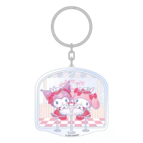   Sanrio Acrylic Keychain Hello Kitty & Friends American Diner 6 cm