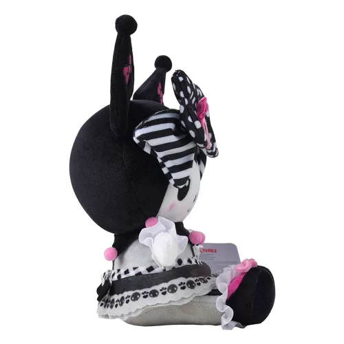 Sanrio Pink Black Party Series Plush Figure Kuromi 17 cm