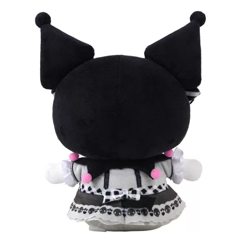 Sanrio Pink Black Party Series Plush Figure Kuromi 17 cm