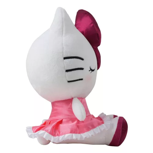 Sanrio  Plush Figure Hello Kitty Red Velvet Dress 17 cm