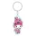 Sanrio Pink Black Party Series Acrylic Keychain My Melody 7 cm