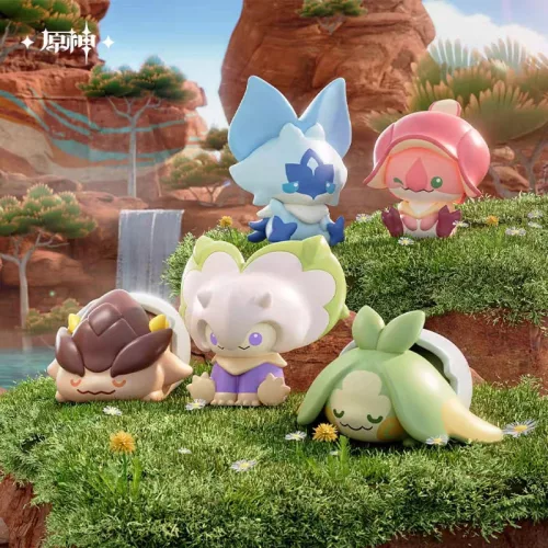 Genshin Impact Natlan Saurian Series Mini Figures 4 cm Blind Box Display (20)