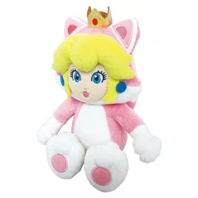 Super Mario Plush Figure Cat Peach 22 cm