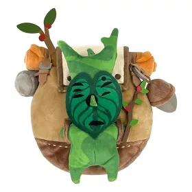  The Legend of Zelda: Tears of the Kingdom Plüss Figura ZP04 Korok with Backpack Brown 17 cm