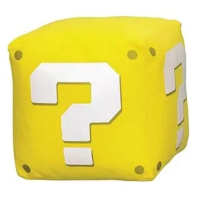 Super Mario Plush Figure Question Mark 12 cm