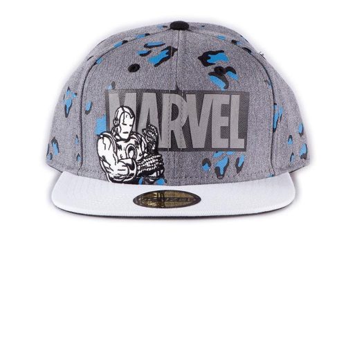 Marvel Snapback Sapka Logo Retro Classic AOP