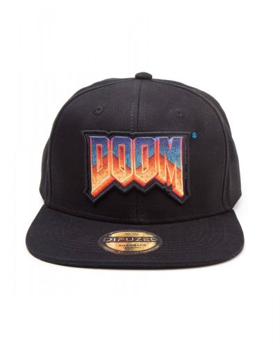 Doom Snapback Cap Label