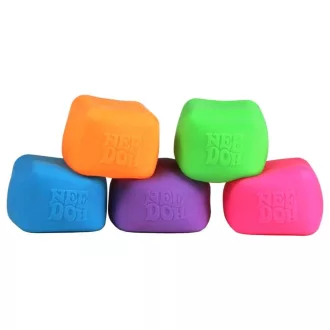   NeeDoh Squeeze Ball Nice Cube Glow (Glow in the Dark) 5 cm Display (12)
