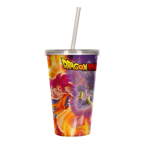 Dragon Ball Super 3D Cup & Straw Battle of Gods