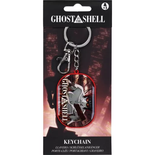 Ghost in the Shell Metal Keychain Armed Motoko 14 cm