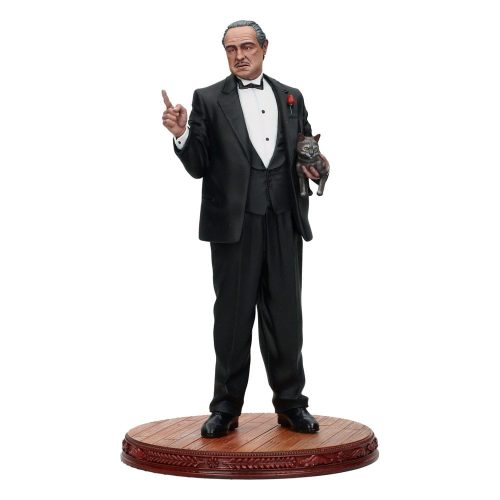 The Godfather Movie Icons PVC Statue Don Vito Corleone The Offer 20 cm