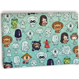 Uchiwa Manga Cover Yokais 21 x 15 cm
