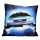 Back To The Future Pillow Delorean Roads 45 cm