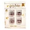 Harry Potter Crystal Pohár Készlet 4-Pack Spells