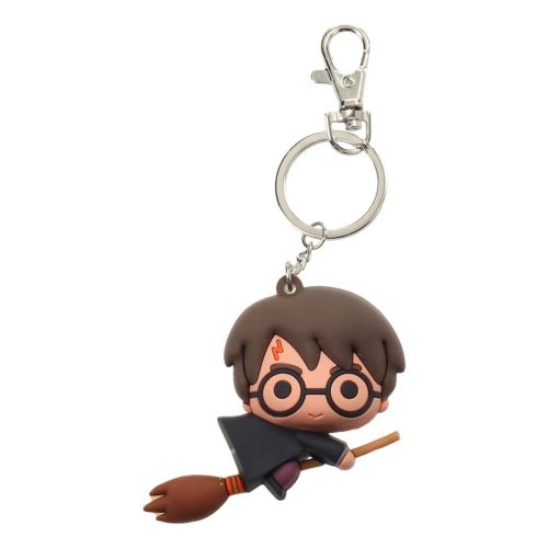 Harry Potter Rubber Kulcstartó Harry Potter & Broom Nimbus 7 cm