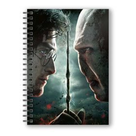   Harry Potter Notebook with 3D-Effect Harry Potter vs. Voldemort