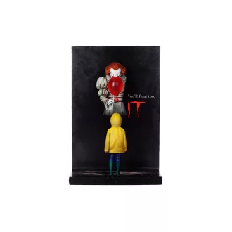 It Poster PVC Figura Pennywise & Georgie 20 cm