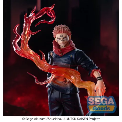 Jujutsu Kaisen Luminasta PVC Szobor Sukuna Fuga 23 cm