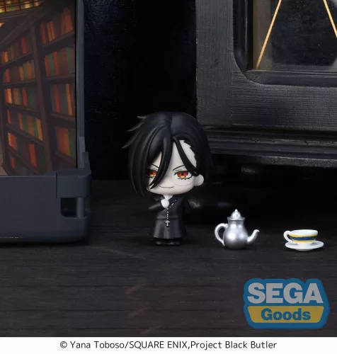 Black Butler: Boarding School Arc Petite World Memories Mini Figure Sebastian Michaelis (EX) 8 cm