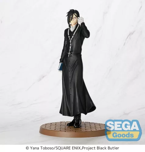 Black Butler: Boarding School Arc Luminasta PVC Statue Sebastian Michaelis 22 cm