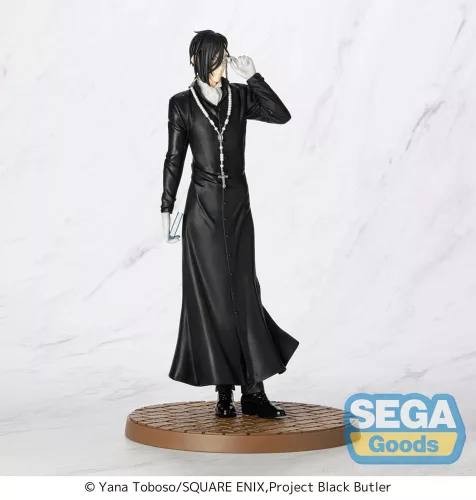Black Butler: Boarding School Arc Luminasta PVC Statue Sebastian Michaelis 22 cm