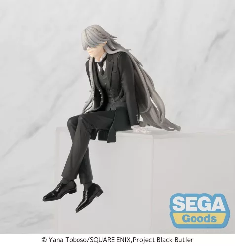 Black Butler: Boarding School Arc PM Perching PVC Statue Undertaker 13 cm