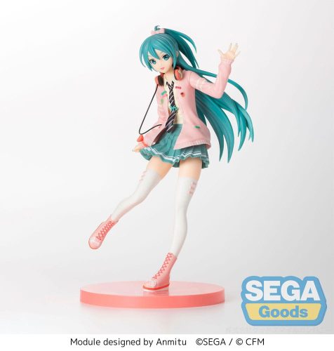 Hatsune Miku Project DIVA Arcade SPM PVC Statue Hatsune Miku Ribbon Girl 24 cm