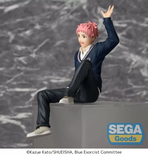 Blue Exorcist Shimane Illuminati Saga PM Perching PVC Szobor Renzo Shima 14 cm