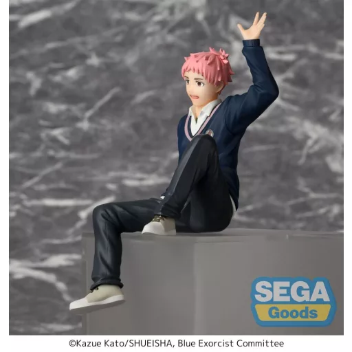 Blue Exorcist Shimane Illuminati Saga PM Perching PVC Szobor Renzo Shima 14 cm