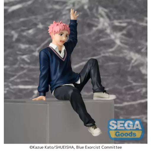 Blue Exorcist Shimane Illuminati Saga PM Perching PVC Szobor Renzo Shima 14 cm