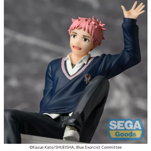 Blue Exorcist Shimane Illuminati Saga PM Perching PVC Szobor Renzo Shima 14 cm