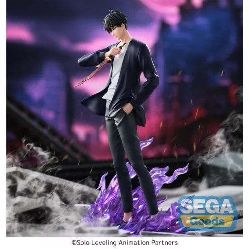 Solo Leveling XrossLink PVC Szobor Sung Jinwoo 18 cm
