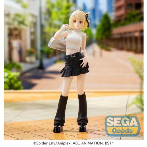 Lycoris Recoil High Premium Figure PVC Figure Chisato Nishikigi Street Snap 20 cm