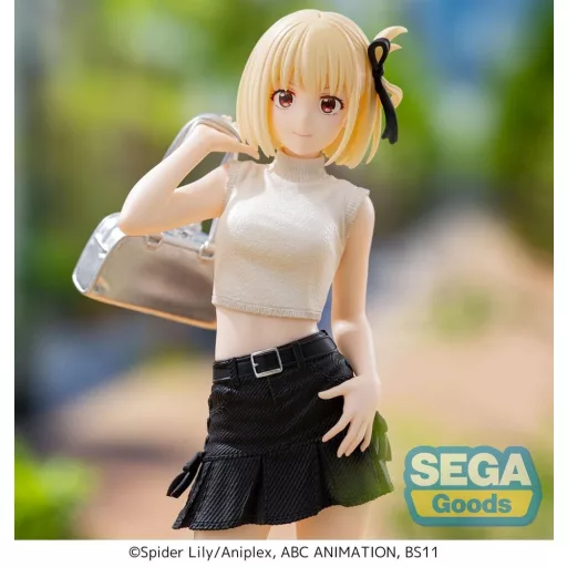 Lycoris Recoil High Premium Figure PVC Figure Chisato Nishikigi Street Snap 20 cm