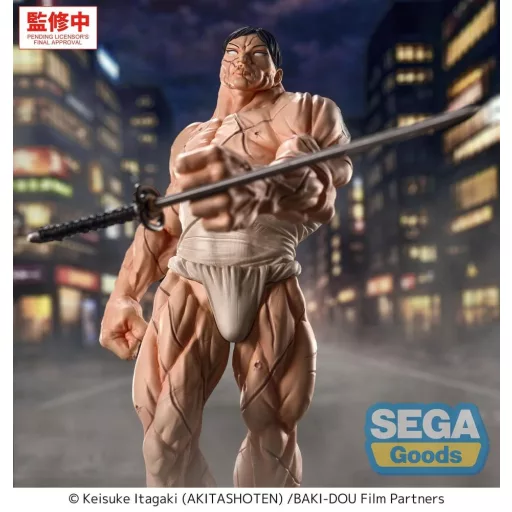 Baki-Dou Luminasta PVC Figure Kaoru Hanayama 23 cm