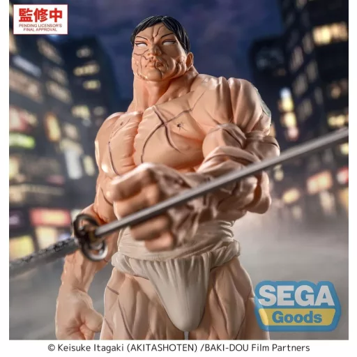 Baki-Dou Luminasta PVC Figure Kaoru Hanayama 23 cm