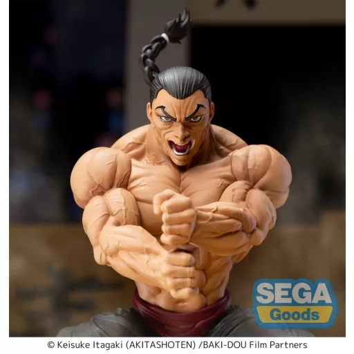 Baki-Dou Luminasta PVC Figure Kaioh Retsu 15 cm
