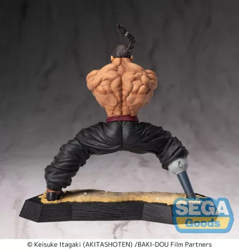 Baki-Dou Luminasta PVC Figure Kaioh Retsu 15 cm