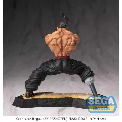 Baki-Dou Luminasta PVC Figure Kaioh Retsu 15 cm