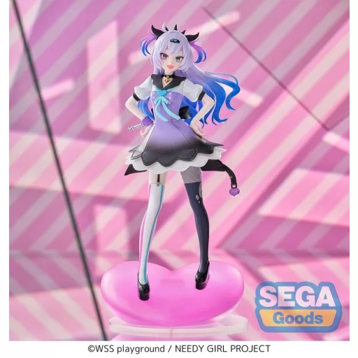 Needy Girl Overdose XStellar PVC Figure PURPLE LOLLIPOP 20 cm