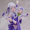 Re:Zero Starting Life in Another World PVC Szobor 1/7 Emilia & Childhood Emilia 24 cm