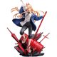 Chainsaw Man Szobor 1/7 Power & Meowy 28 cm