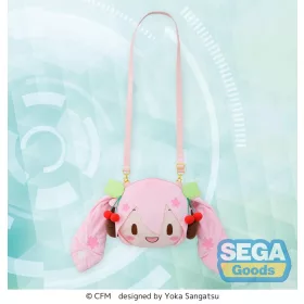   Character Vocal Series 01: Hatsune Miku fuwa petit Shoulder Bag Sakura Miku Face (M)