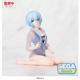   Rebuild of Evangelion Yumemirize PVC Figure Rei Ayanami School Swimsuit Ver. 13 cm