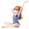 Rebuild of Evangelion Yumemirize PVC Figure Asuka Shikinami Langley School Swimsuit Ver. 16 cm
