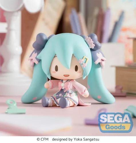 Hatsune Miku fuwa petit Chibi Figure New Semester" 8 cm"