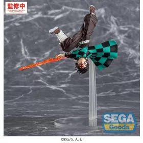   Demon Slayer: Kimetsu no Yaiba Luminasta PVC Figure Tanjiro Kamado Hinokami Kagura Setting Sun Transformation 15 cm