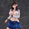 Tomoe Sasamori Illustration PVC Statue Aoi Shirasagi 20 cm