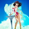 Gunbuster Szobor PVC Takaya Noriko 35th Anniversary Ver. 23 cm