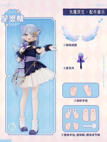 Original Character Collectible Figures Angel & Demon MJD Doll Blind Box 22 cm  Assortment (6)